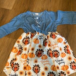 3T denim turkey Dress